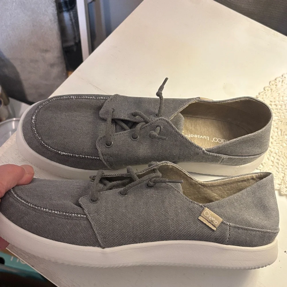 Chaco Men's Gray Slip-On Loafers